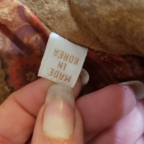 Ssatori VINTAGE suede jacket size Medium - Picture 6 of 8